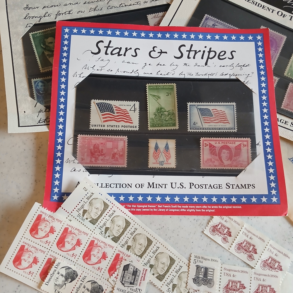 Mint U.S. Postage Stamp Lot
